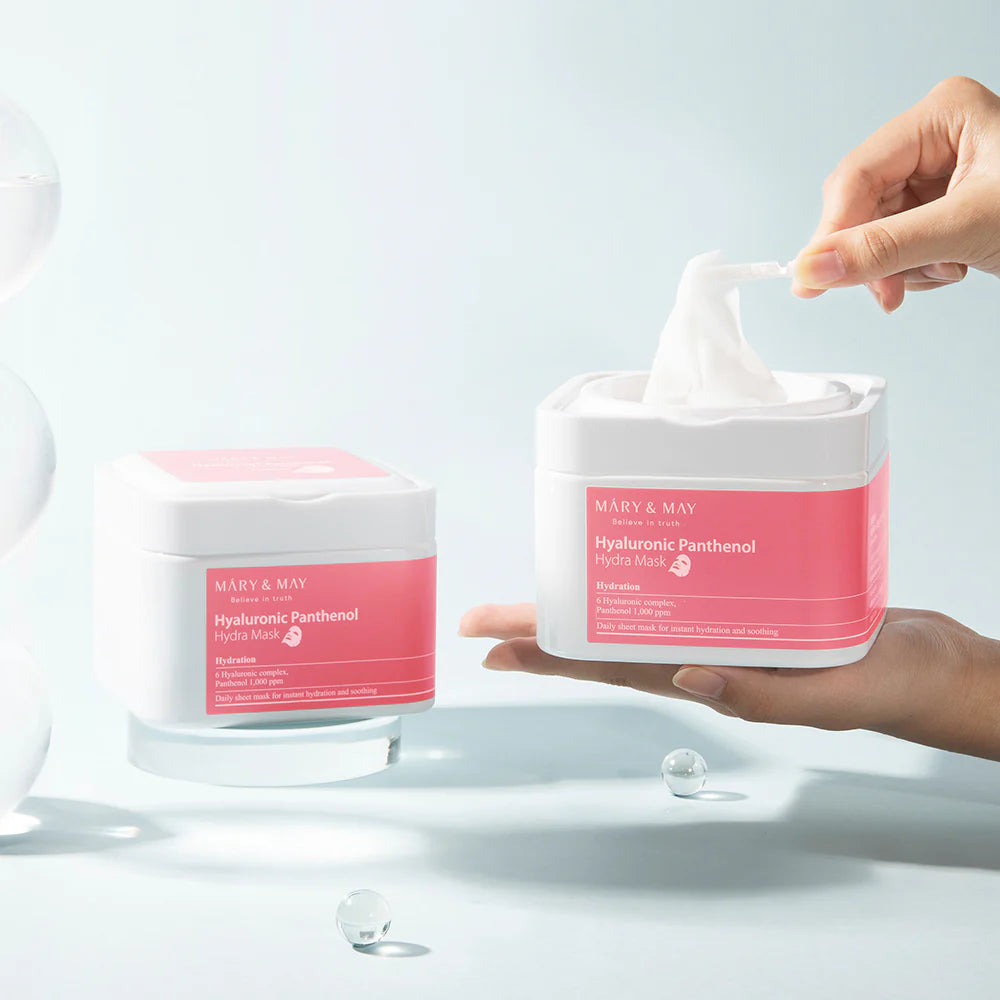 MARY & MAY | Hyaluronic Panthenol Hydra Mask