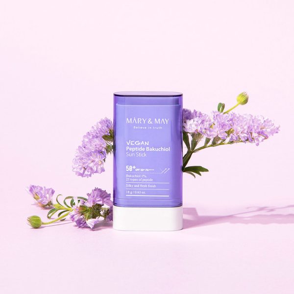 MARY & MAY | Vegan Peptide Bakuchiol Sun Stick