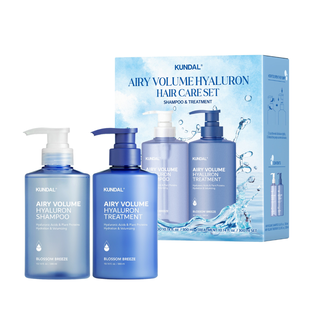 Kundal | Airy Volume Hyaluron Hair Care Set