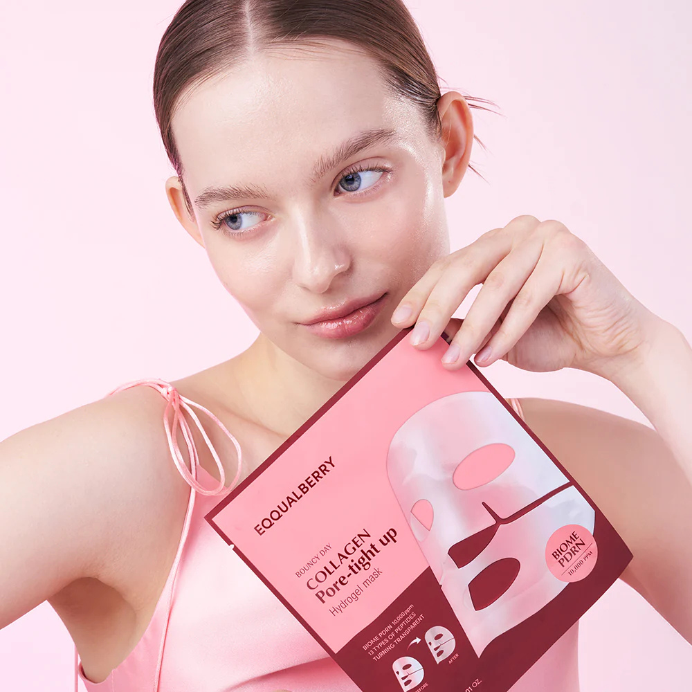 Eqqualberry | Collagen Pore-Tight Up Hydrogel Mask
