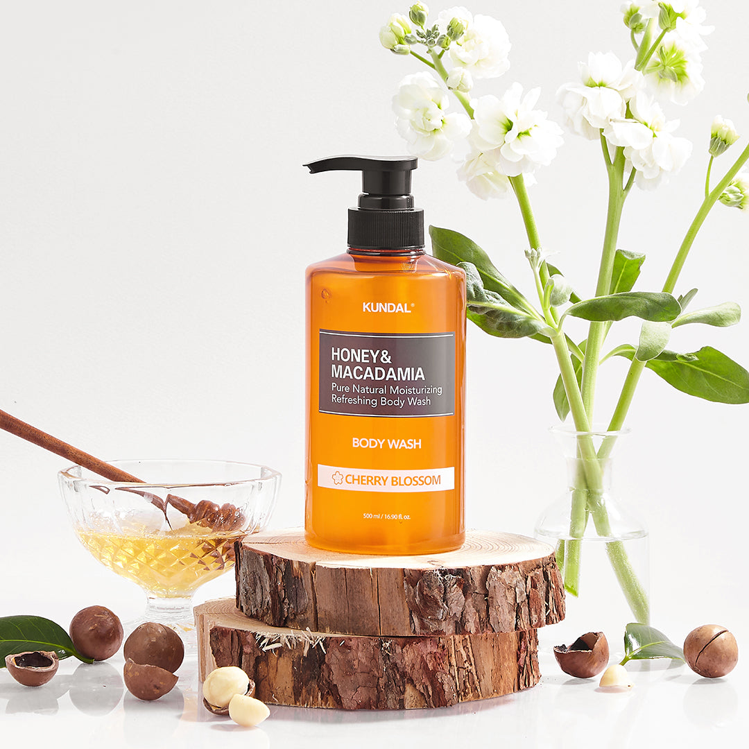 Kundal | Honey & Macadamia Pure Natural Moisturizing Refreshing Body Wash - 4 mirisa
