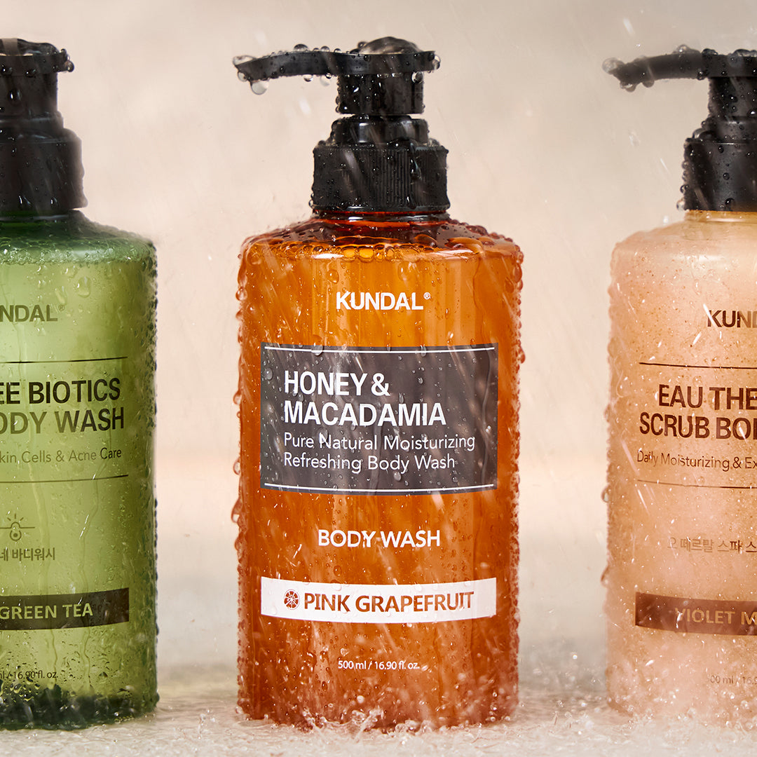 Kundal | Honey & Macadamia Pure Natural Moisturizing Refreshing Body Wash - 4 mirisa