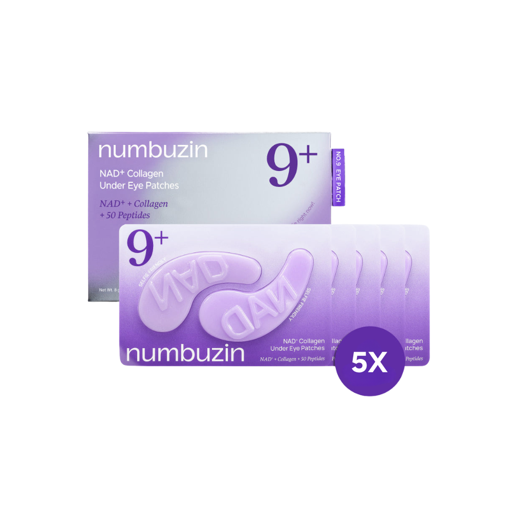 Numbuzin | No.9 NAD+ Collagen Under Eye Patches
