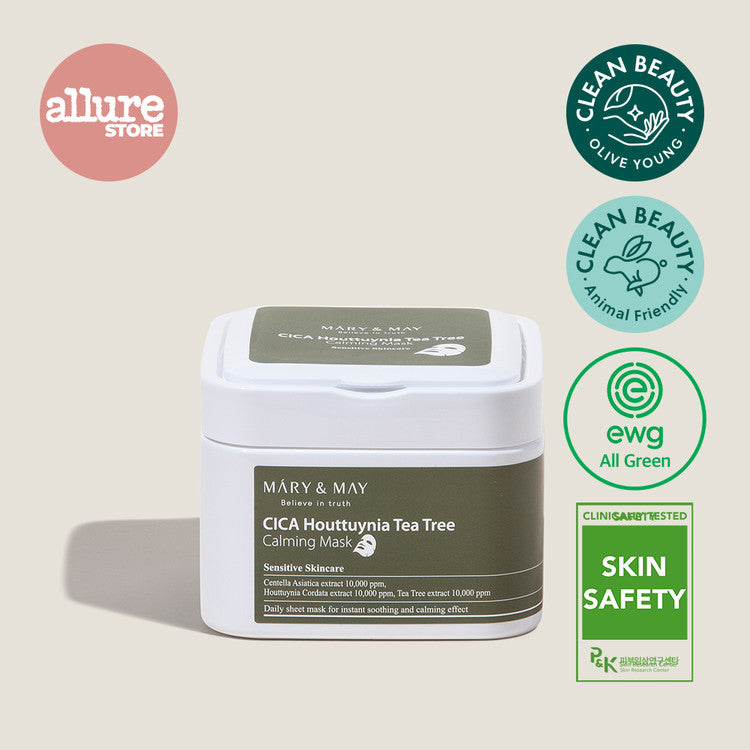 MARY & MAY | Cica Houttuynia Tea Tree Calming Mask