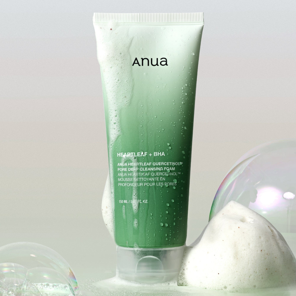 Anua | Heartleaf Quercetinol Pore Deep Cleansing Foam