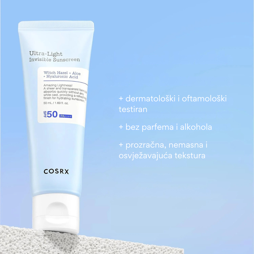 COSRX Ultra Light Invisible Sunscreen SPF 50+