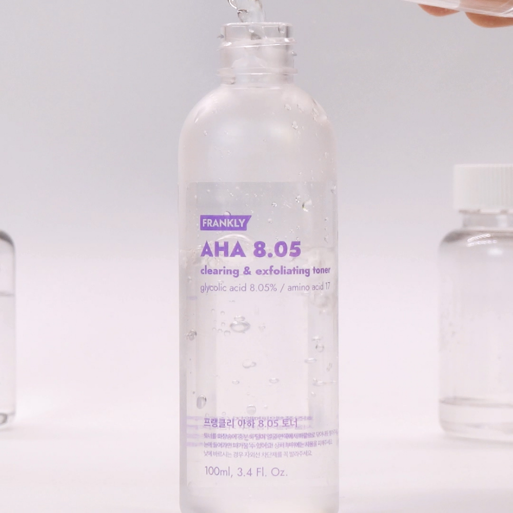 Frankly | AHA 8.05% Clearing & Refining Toner
