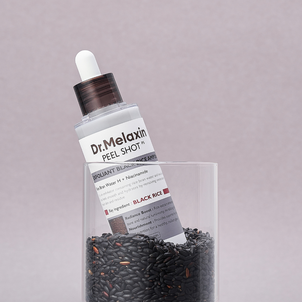 dr. Melaxin | Peel Shot Exfoliating Black Rice Ampoule