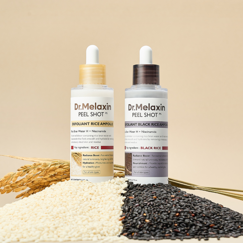 dr. Melaxin | Peel Shot Exfoliating Black Rice Ampoule