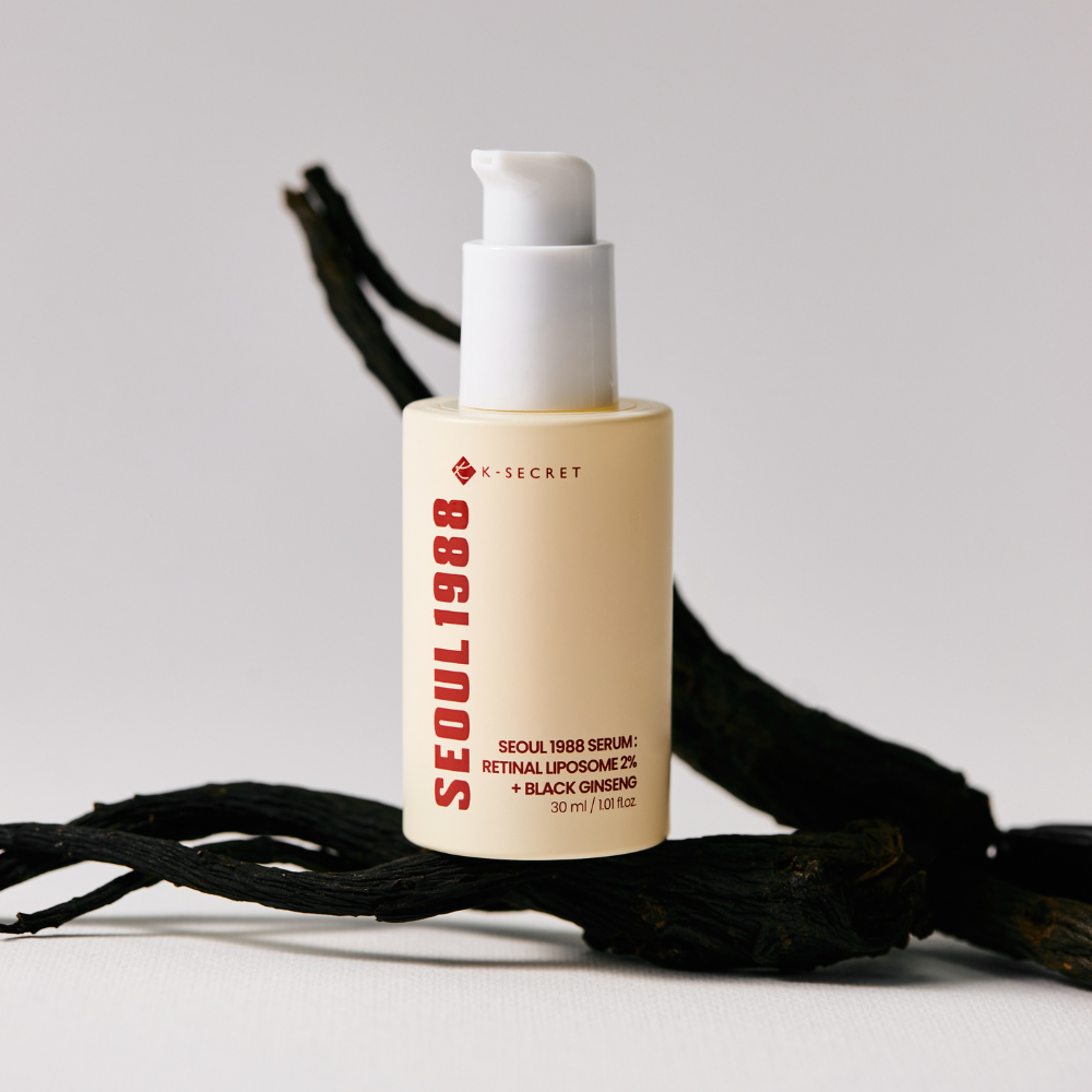 K-SECRET | SEOUL 1988 Serum: Retinal Liposome 2% + Black Ginseng