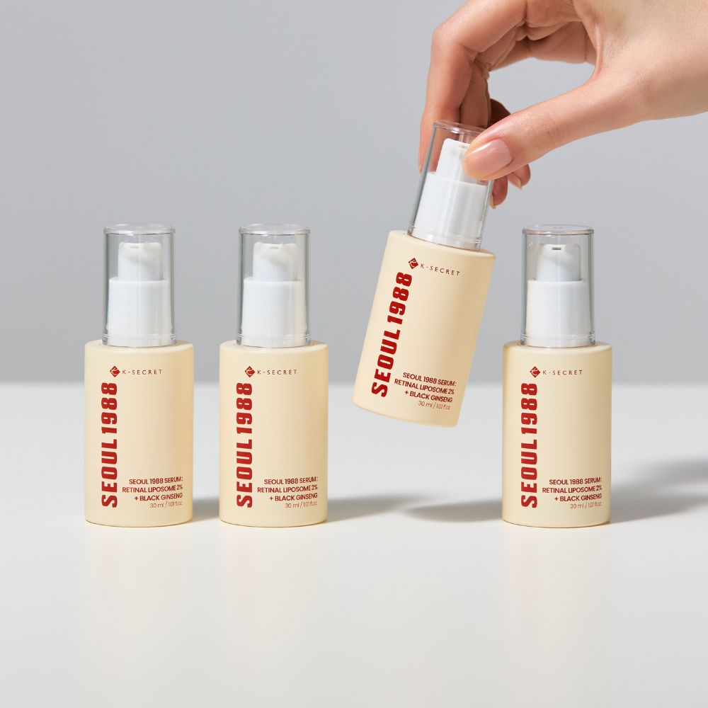 K-SECRET | SEOUL 1988 Serum: Retinal Liposome 2% + Black Ginseng
