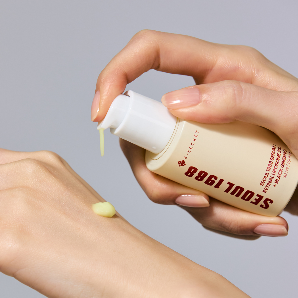 K-SECRET | SEOUL 1988 Serum: Retinal Liposome 2% + Black Ginseng