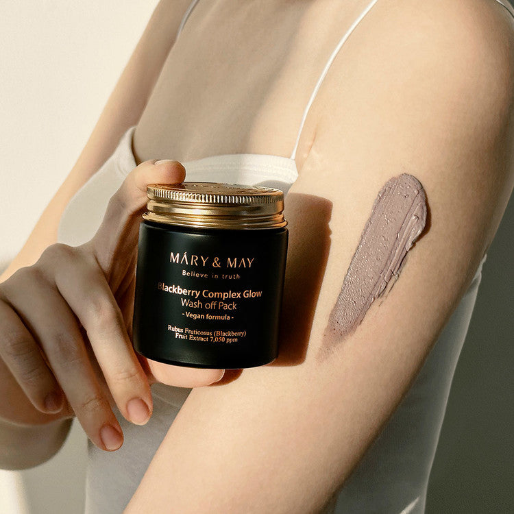 MARY & MAY | Blackberry Complex Glow Wash Off Pack