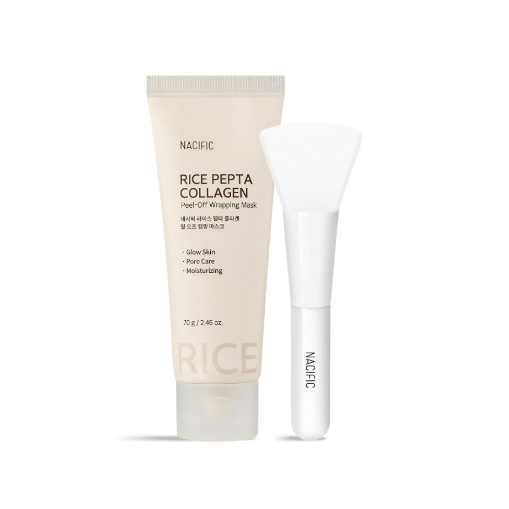 NAZIFIC | Rice Pepta Collagen Peel-Off Wrapping Mask