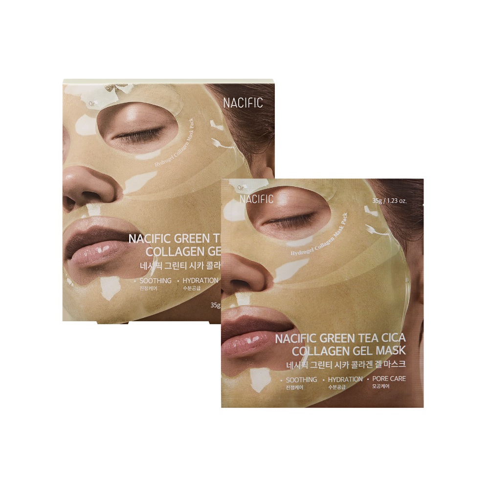 NACIFIC | Green Tea Cica Collagen Gel Mask