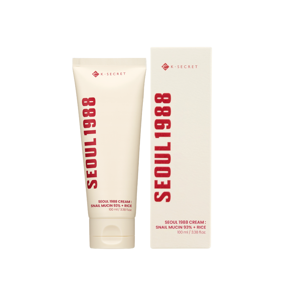 K-SECRET | SEOUL 1988 Cream : Snail Mucin 93% + Rice