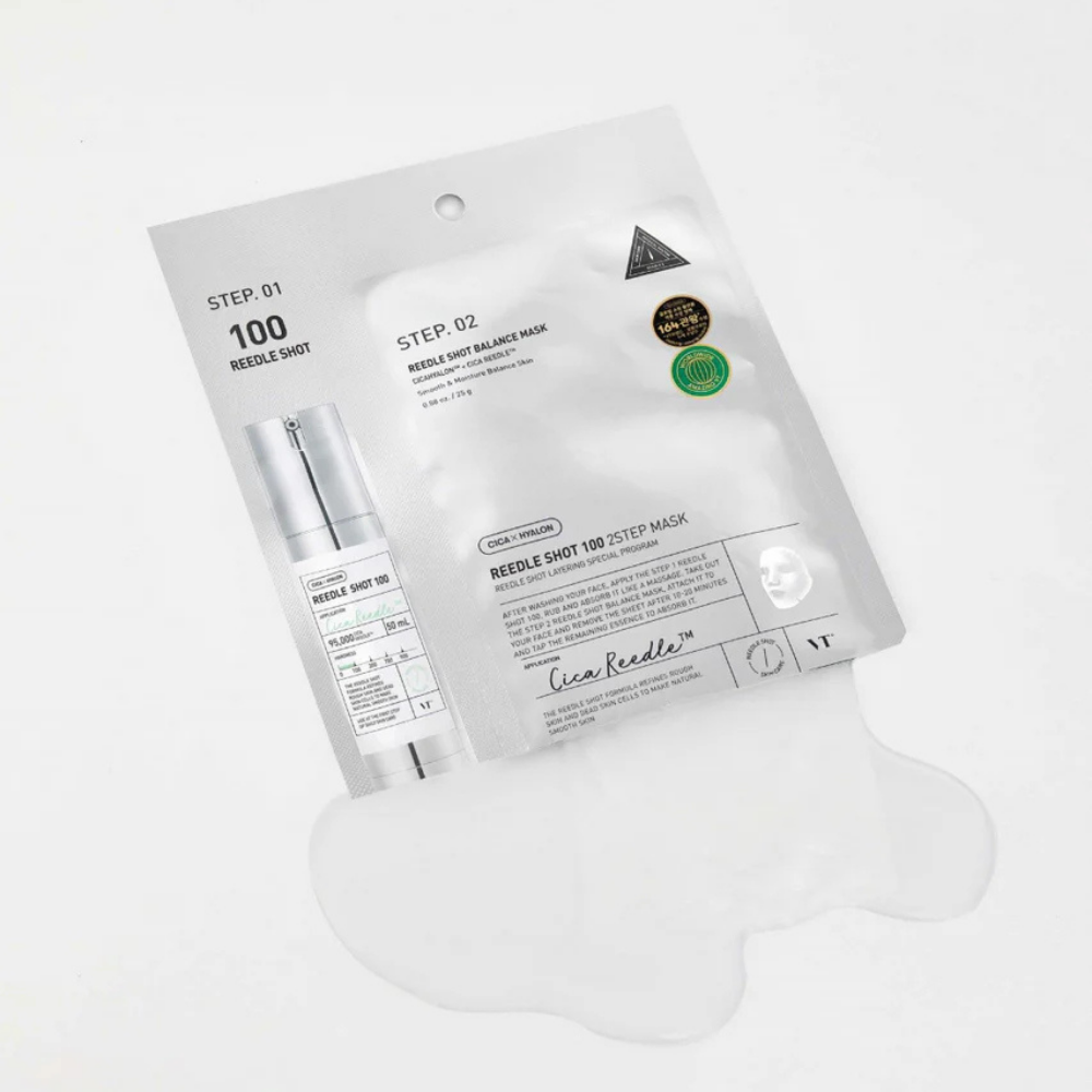 VT Cosmetics | Reedle Shot 100 2-Step Mask