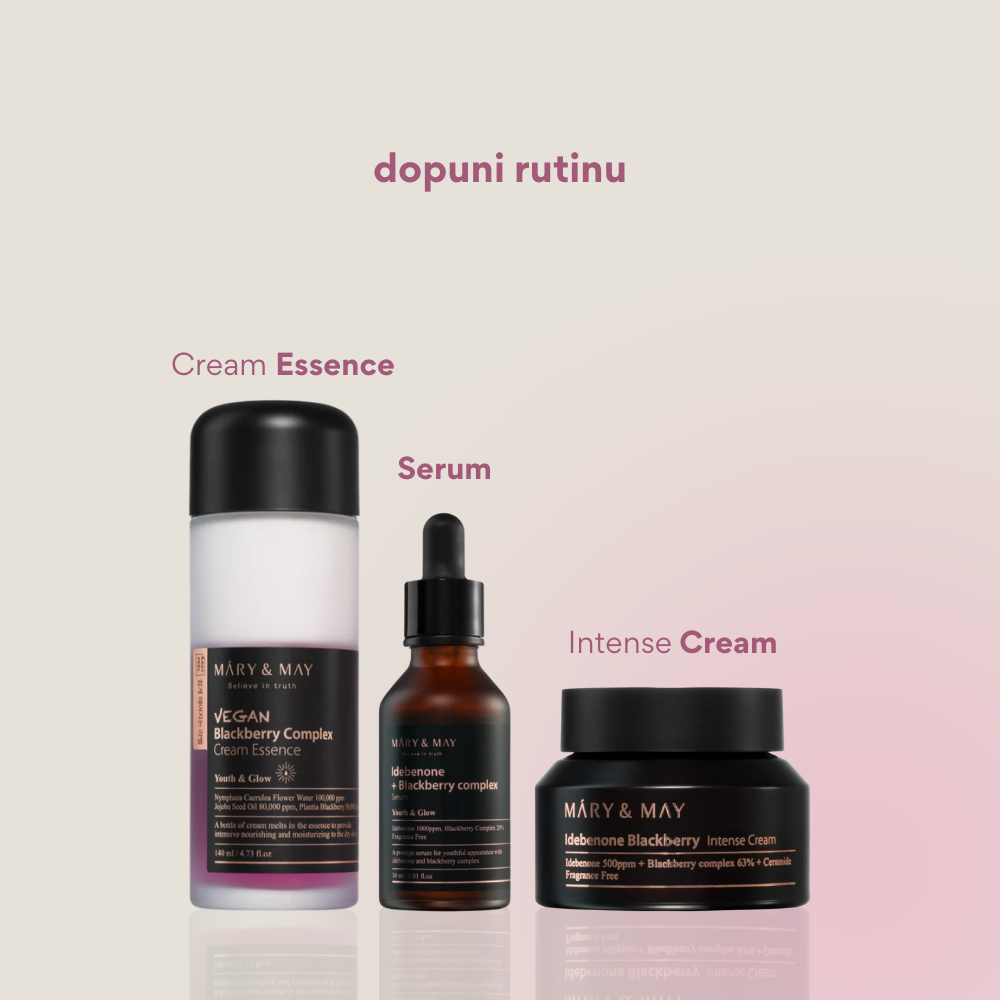 MARY & MAY | Idebenone Blackberry Intense Cream
