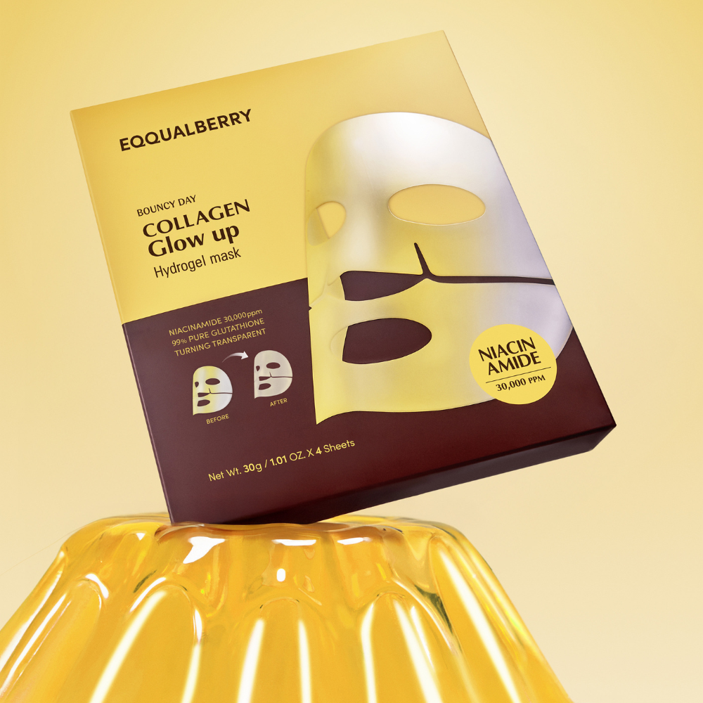 Eqqualberry | Collagen Glow Up Hydrogel Mask