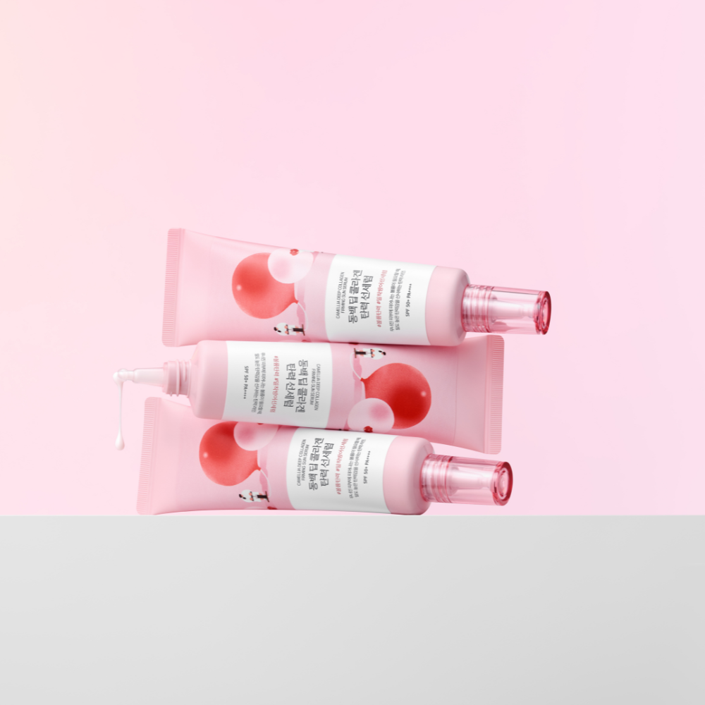 Round Lab | Camellia Deep Collagen Firming Sun Serum SPF50+