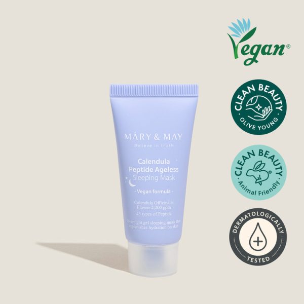 MARY & MAY | Calendula Peptide Ageless Sleeping Mask