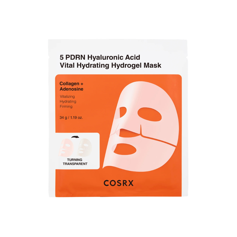 COSRX | 5 PDRN Hyaluronic Acid Vital Hydrating Hydrogel Mask
