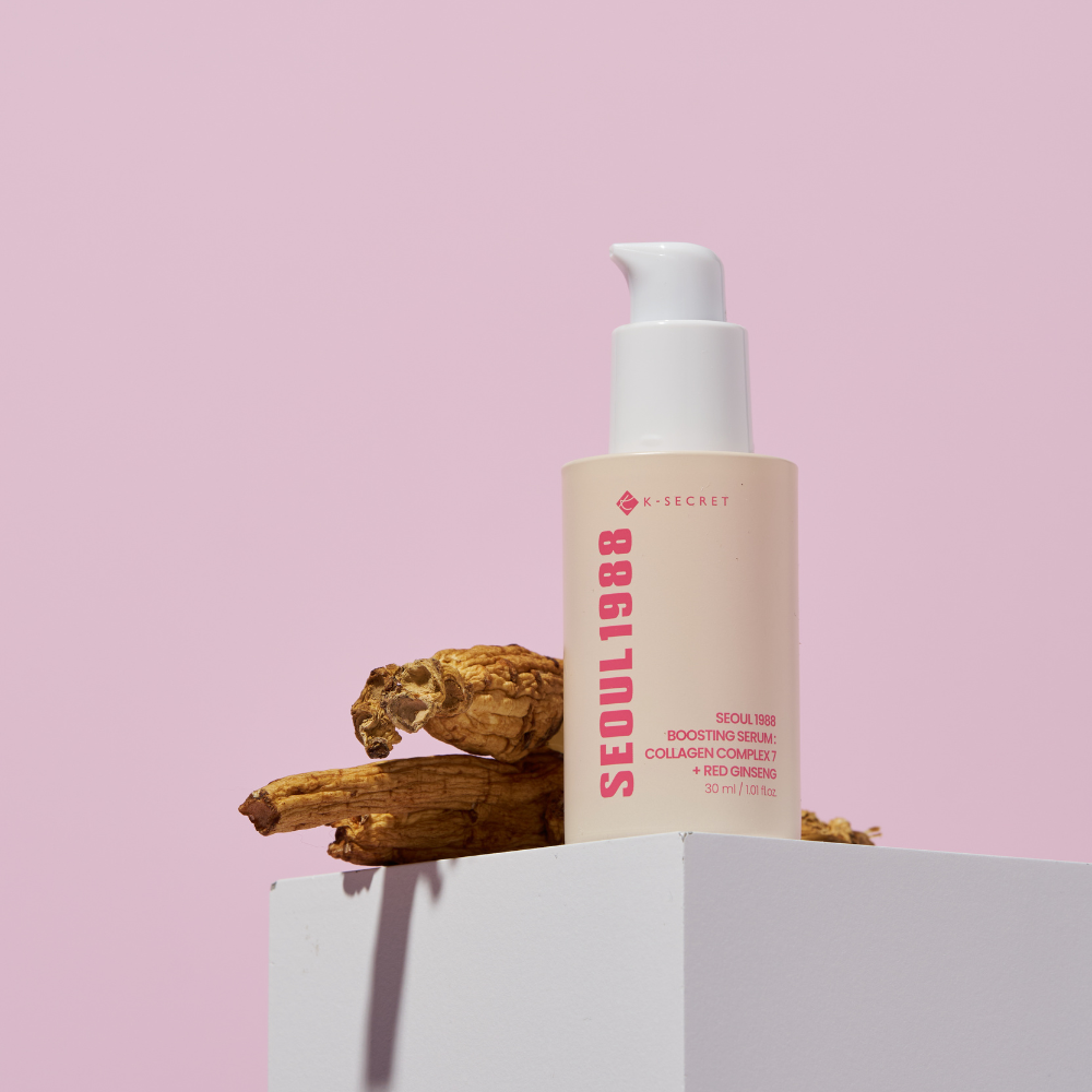 K-SECRET | SEOUL 1988 Boosting serum: Kolagenski kompleks 7 + rdeči ginseng
