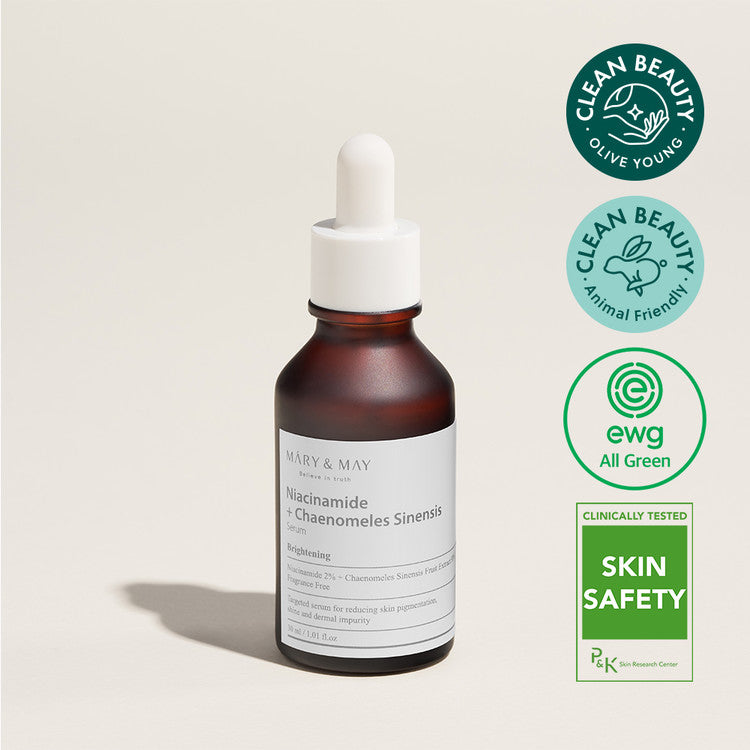 MARY & MAY | Niacinamide + Chinese Chaenomeles Serum