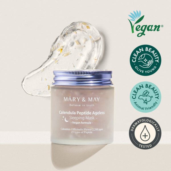 MARY & MAY | Calendula Peptide Ageless Sleeping Mask
