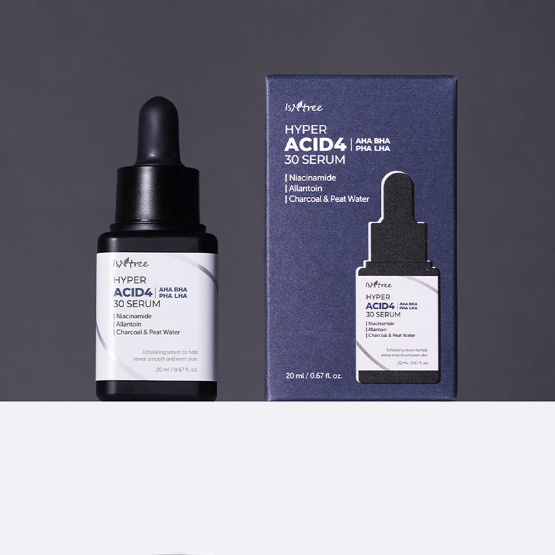 Isntree | Hyper Acid4 AHA BHA PHA LHA 30 Serum