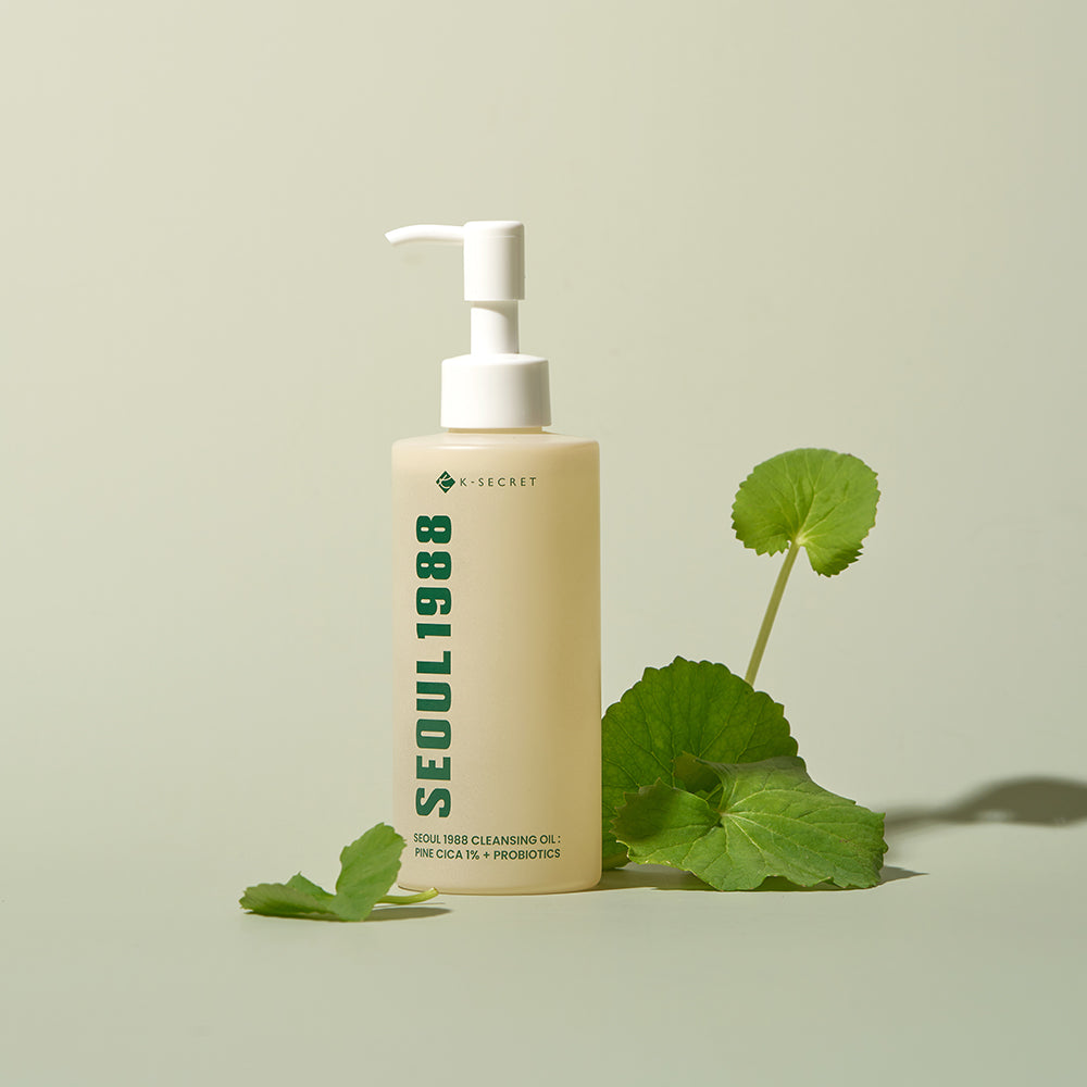 K-SECRET | SEOUL 1988 Cleansing Oil : Pine Cica 1% + Probiotics