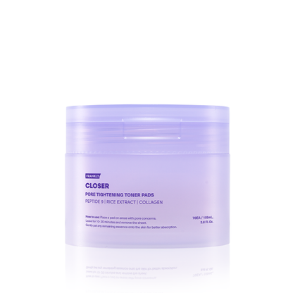 Frankly | Closer Pore Tightening Toner Pads