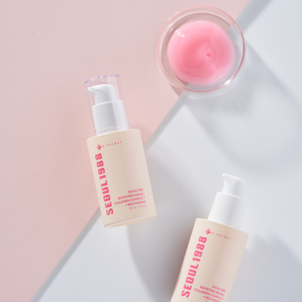 K-SECRET | SEOUL 1988 Boosting serum: Kolagenski kompleks 7 + rdeči ginseng