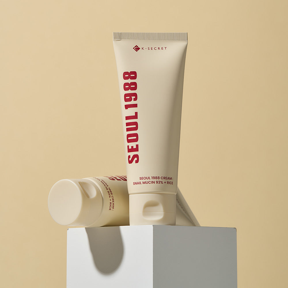 K-SECRET | SEOUL 1988 Cream : Snail Mucin 93% + Rice