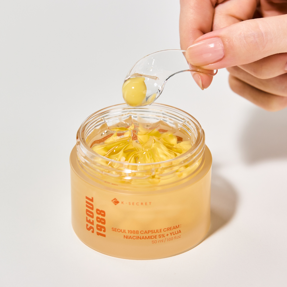 K-SECRET | SEOUL 1988 Capsule Cream : Niacinamide 5% + Yuja