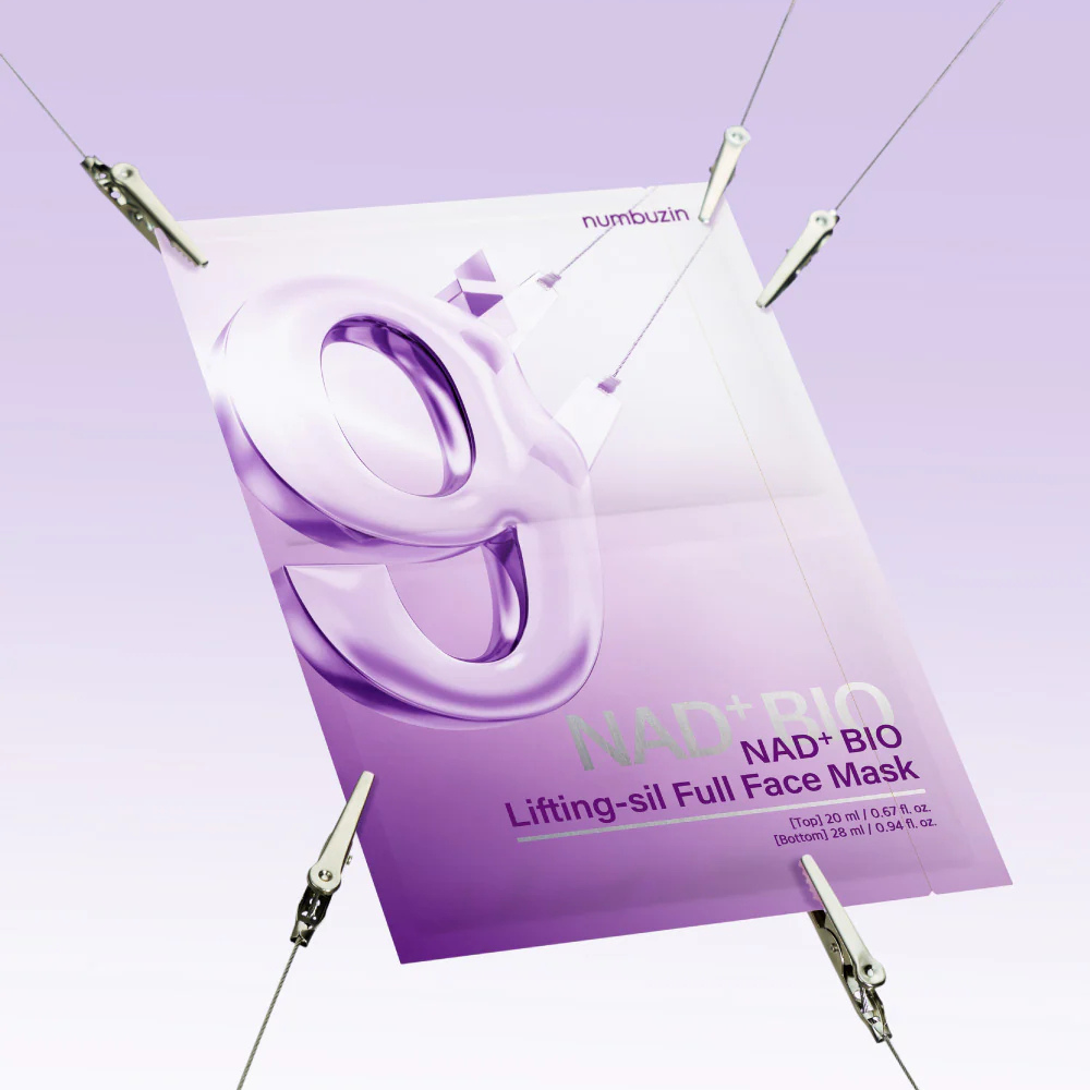 Numbuzin | No.9 NAD+ BIO Lifting-sil Full Face Mask