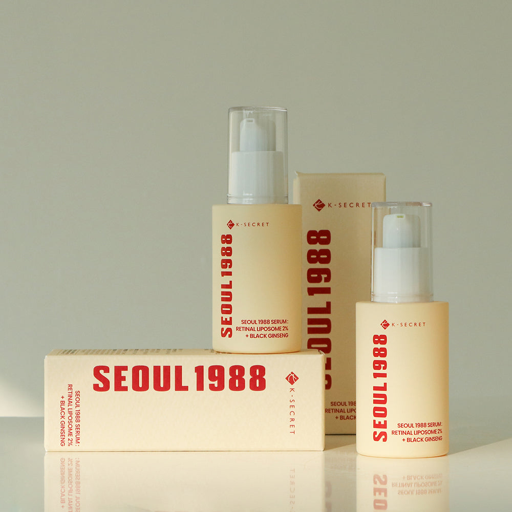 K-SECRET | SEOUL 1988 Serum: Retinal Liposome 2% + Black Ginseng