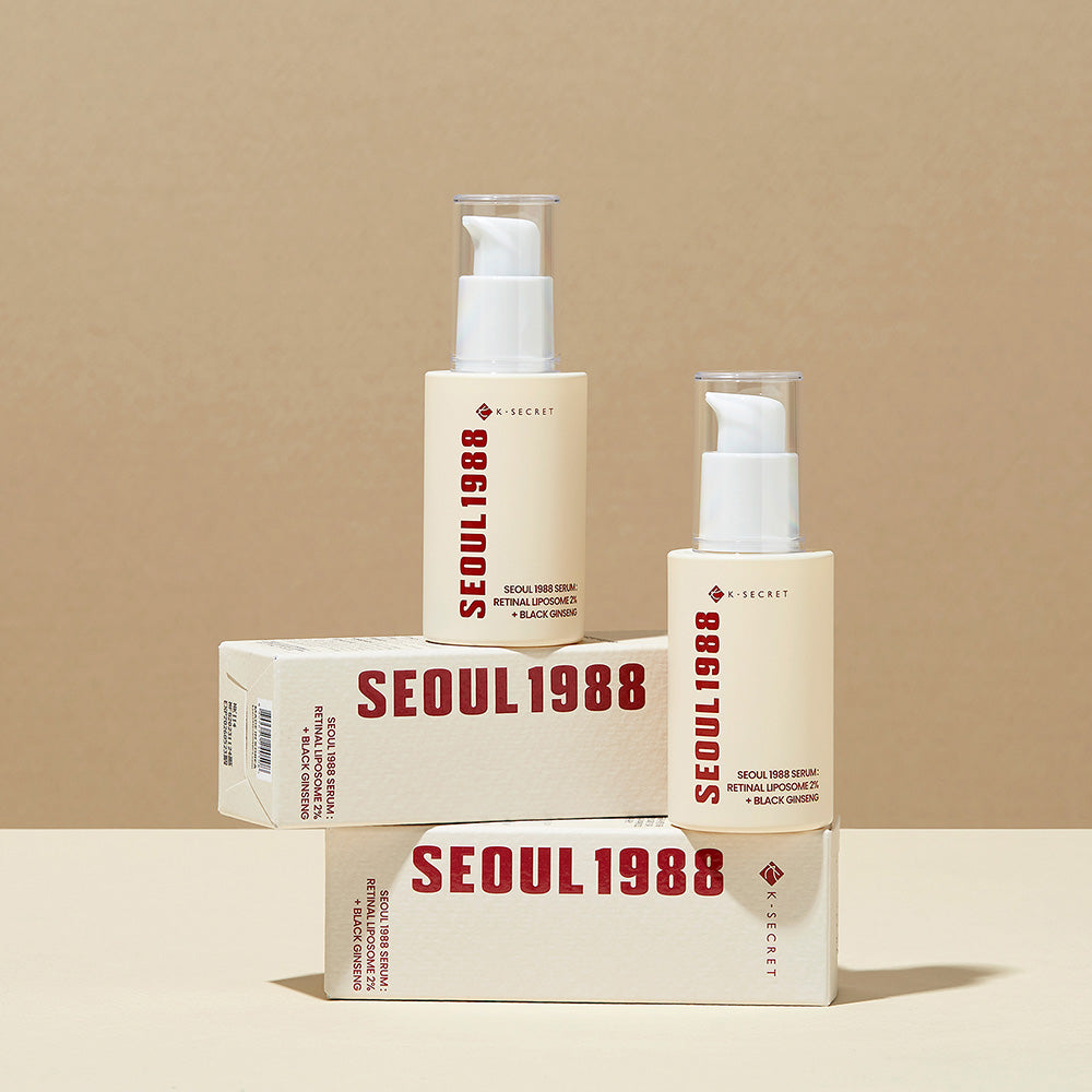 K-SECRET | SEOUL 1988 Serum: Retinal Liposome 2% + Black Ginseng