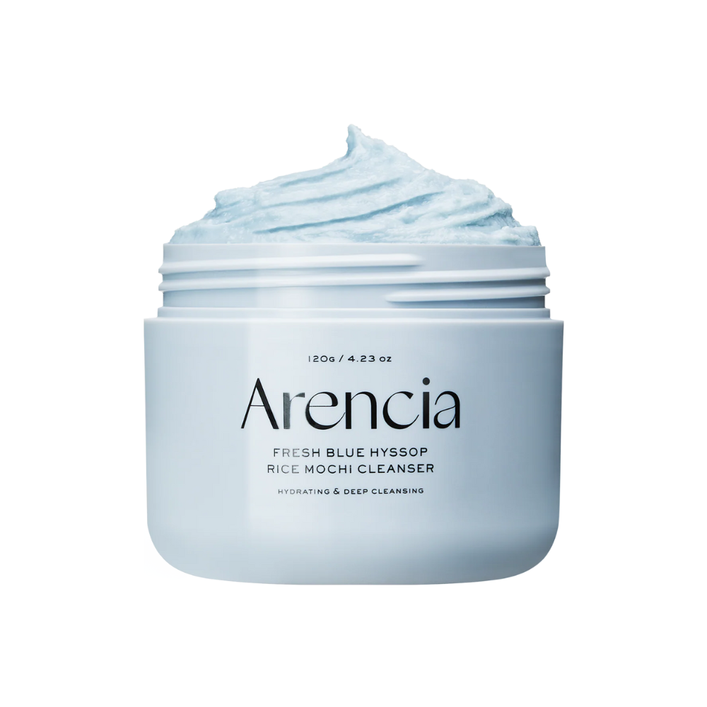 Arencia | Fresh Blue Hyssop Rice Mochi Cleanser