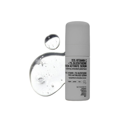 Nerds | 15 % vitamin C + 2 % glutation sveži aktivni serum