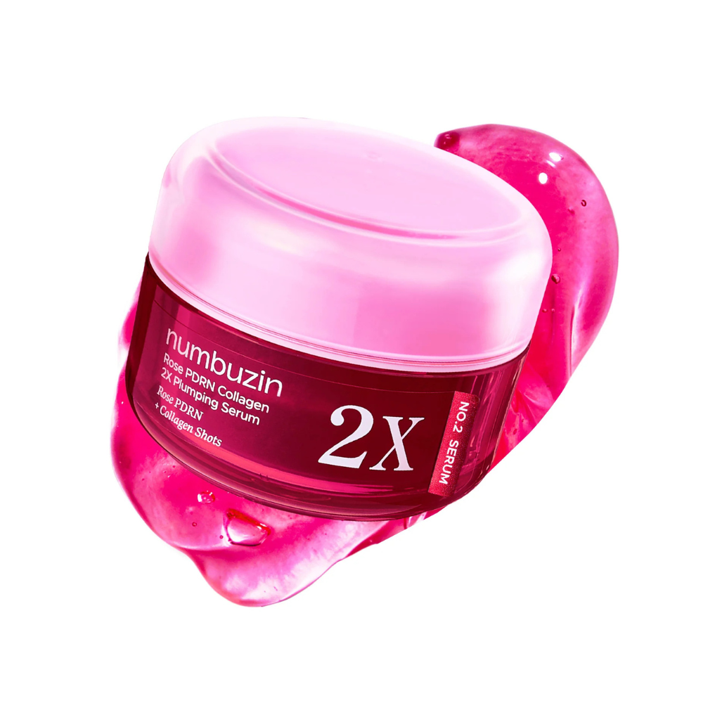 Numbuzin | No.2 Rose PDRN Collagen 2X Plumping Serum