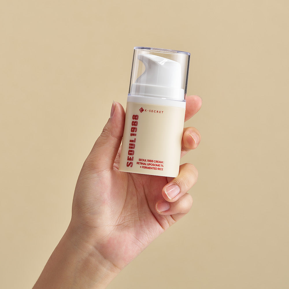 K-SECRET | SEOUL 1988 Cream: Retinal Liposomes 1% + Fermented Rice