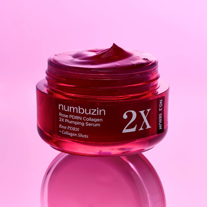 Numbuzin | No.2 Rose PDRN Collagen 2X Plumping Serum