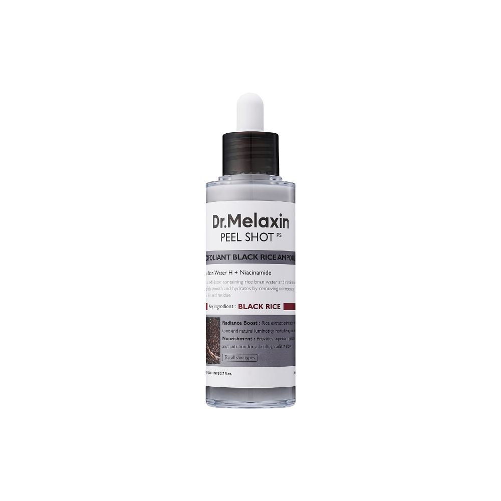 Dr. Melaxin | Peel Shot Exfoliating Black Rice Ampoule