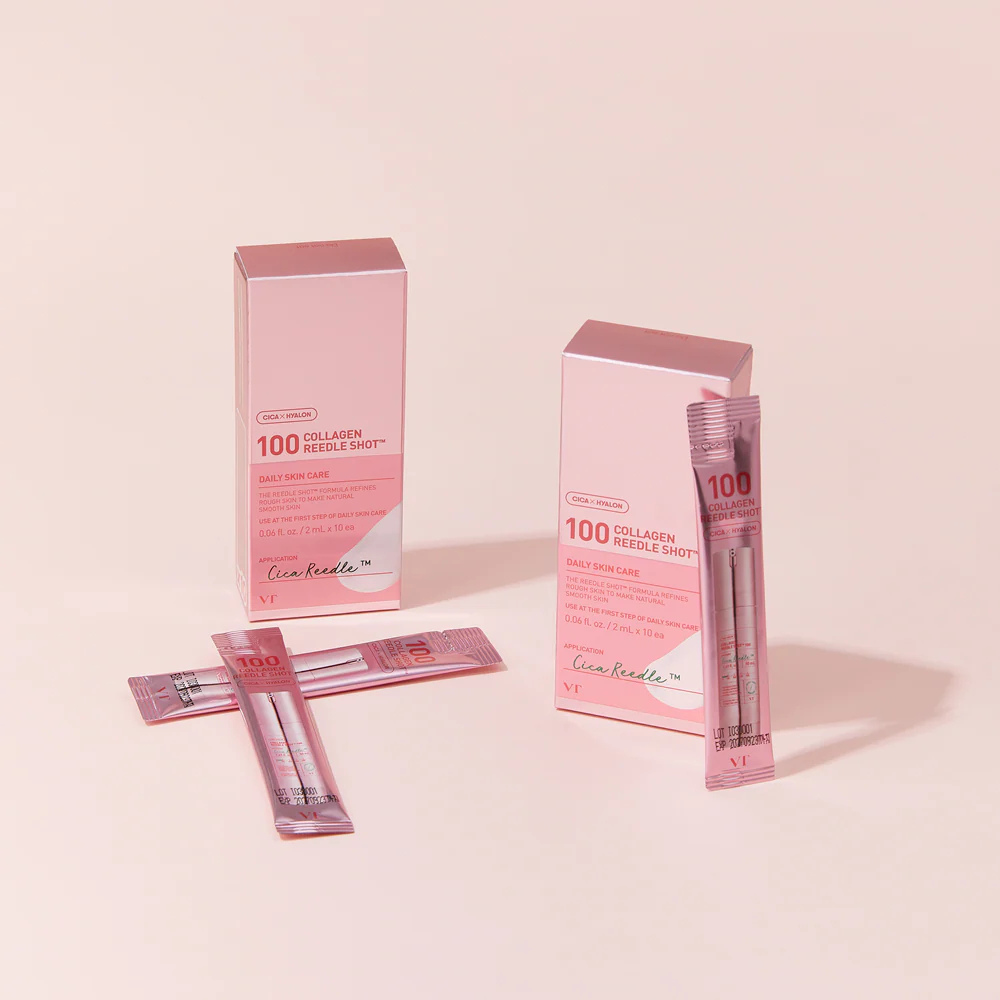 VT Cosmetics | Collagen Reedle Shot 100 Stick Pouch