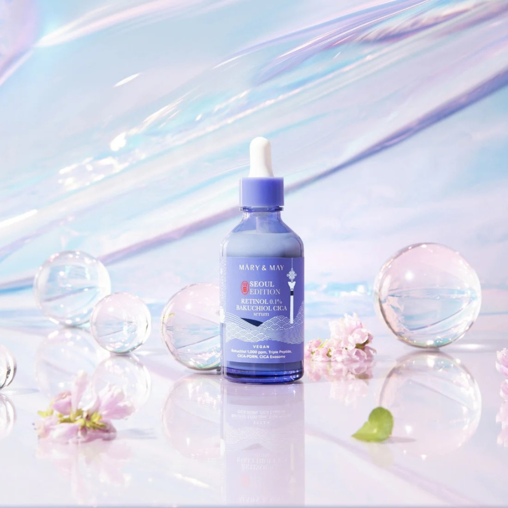 MARY &amp; MAY | Retinol 0.1% Bakuchiol CICA Serum
