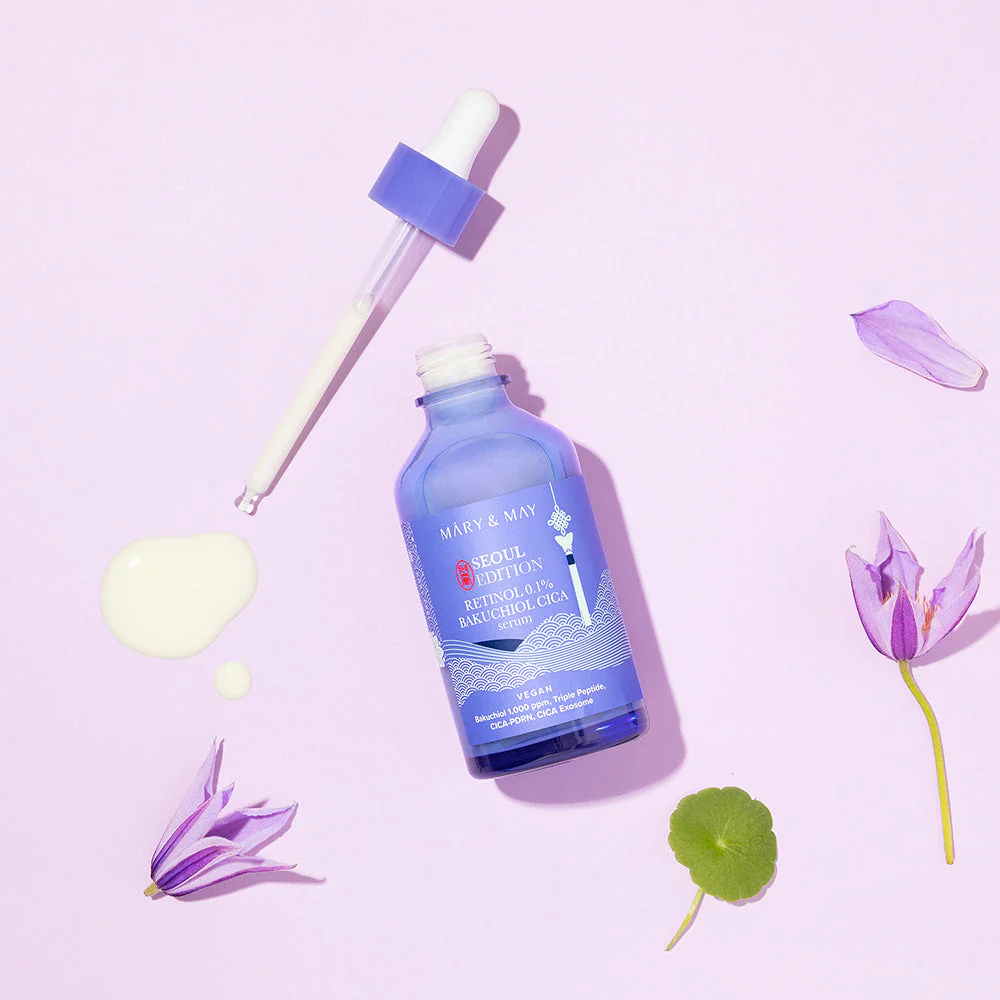 MARY &amp; MAY | Retinol 0.1% Bakuchiol CICA Serum