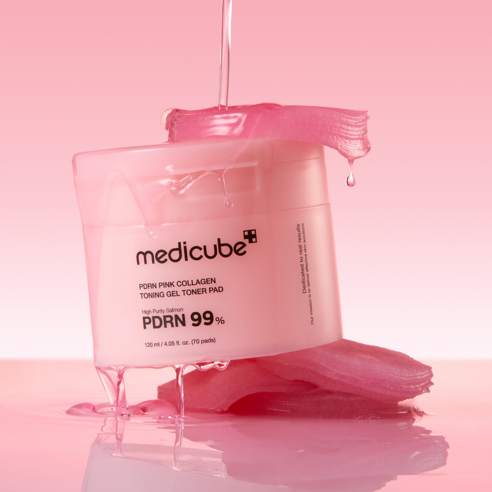Medicube | PDRN Pink Collagen Toning Gel Toner Pad