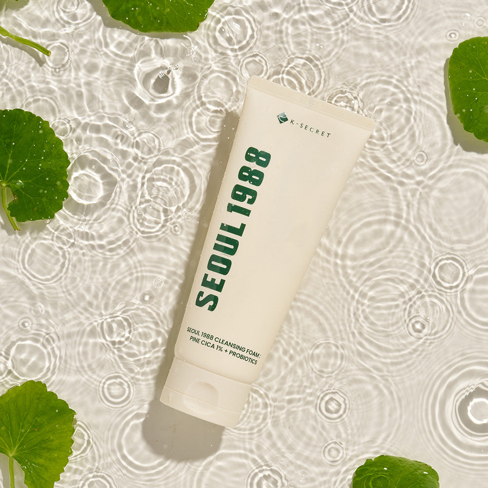 K-SECRET | SEOUL 1988 Cleansing Foam : Pine Cica 1% + Probiotics