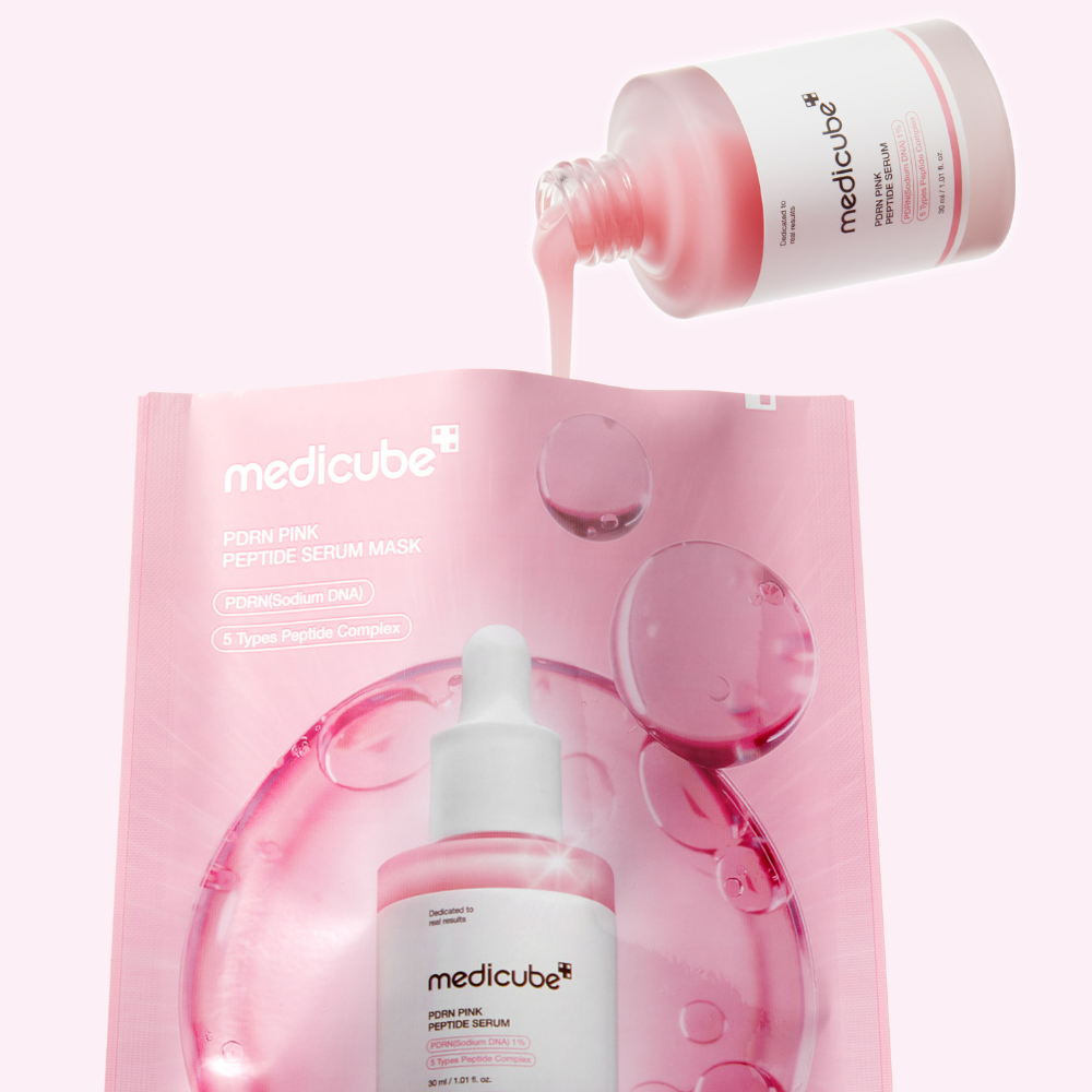 Medicube | PDRN Pink Peptide Serum Mask